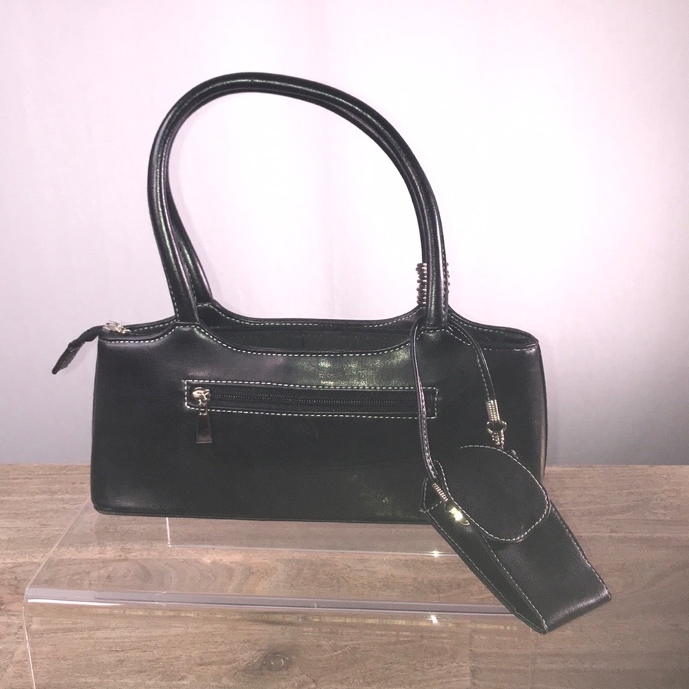 Black leather purse - Picture 3 of 6